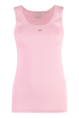 Calcolatore Cotton tank top-0